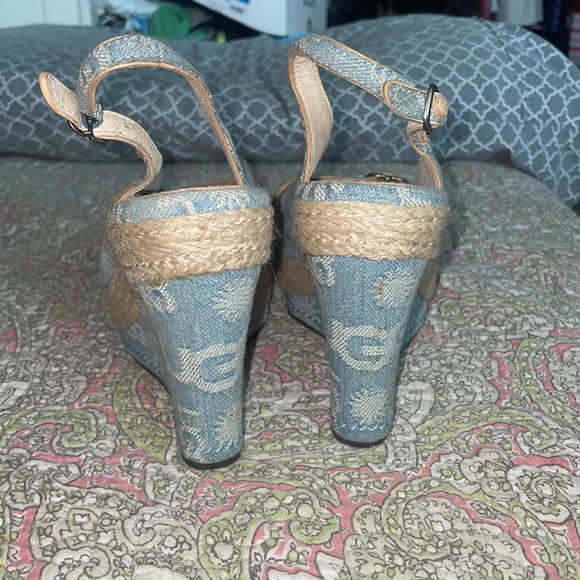 Euc Ugg blue Jean wedges size 6 - Picture 2 of 7